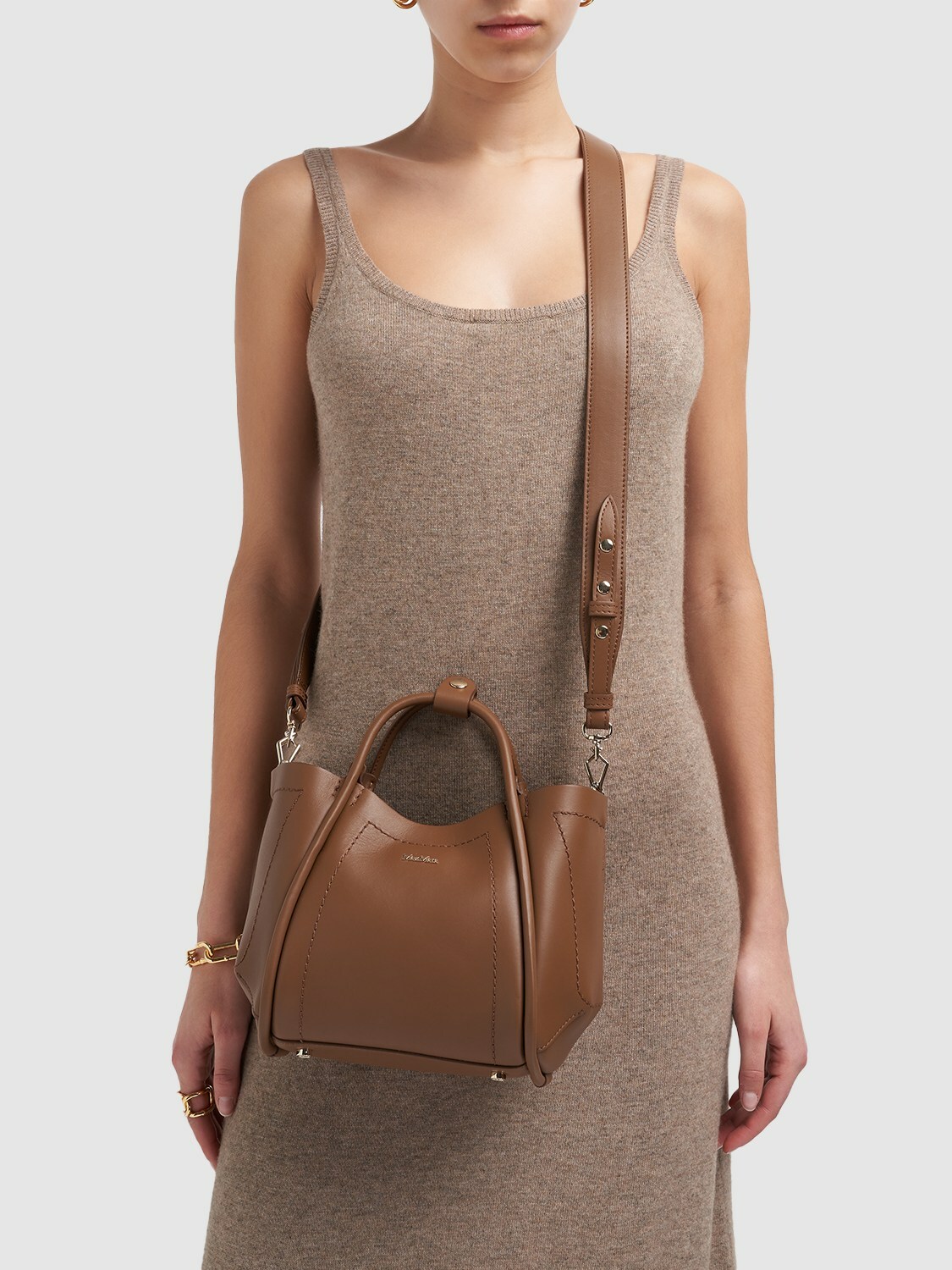 MAX MARA Marin XS トップ シングルハンドル バッグ Marin XS トップ シングルハンドル バッグ レディース | MAX