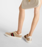 Gucci Ace suede sneakers