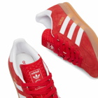 Adidas Gazelle Indoor in Better Scarlet/White/Gum