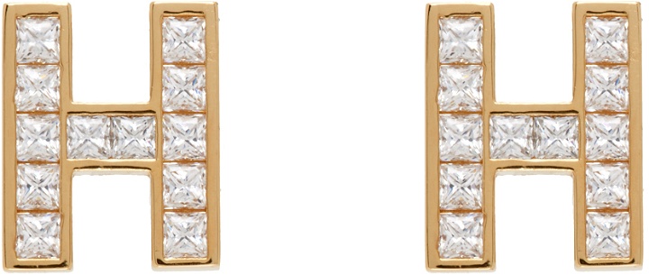 Photo: Hatton Labs Gold 'H' Earrings