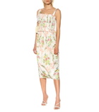 Brock Collection - Palmira floral silk-blend dress