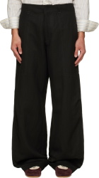 Paul Smith Black Fatigue Trousers