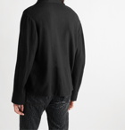 OUR LEGACY - Coach Camp-Collar Virgin Wool-Blend Shirt - Black