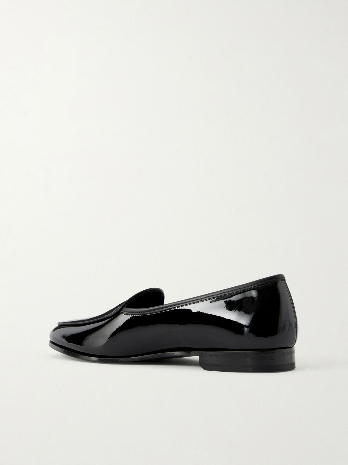 MORJAS - The Belgian Patent-Leather Loafers - Black