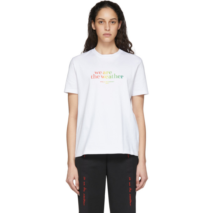 Photo: Stella McCartney White We Are The Weather T-Shirt