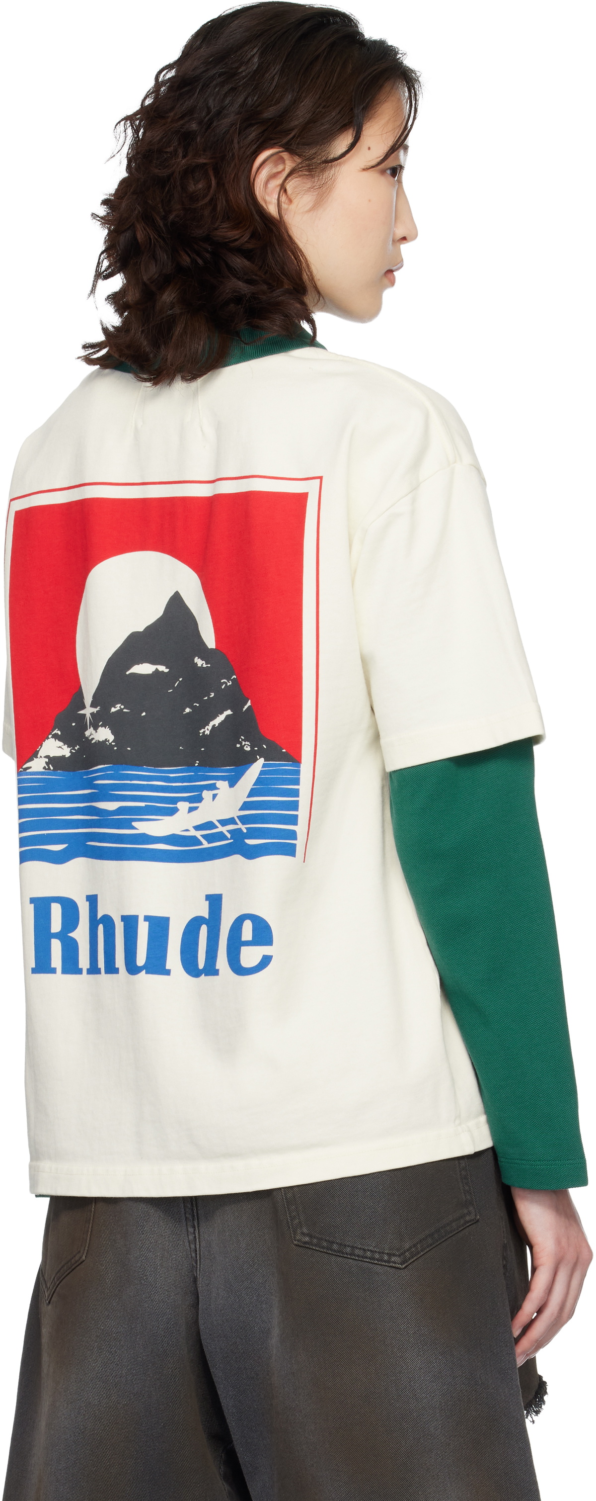 Rhude Off-White Moonlight T-shirt