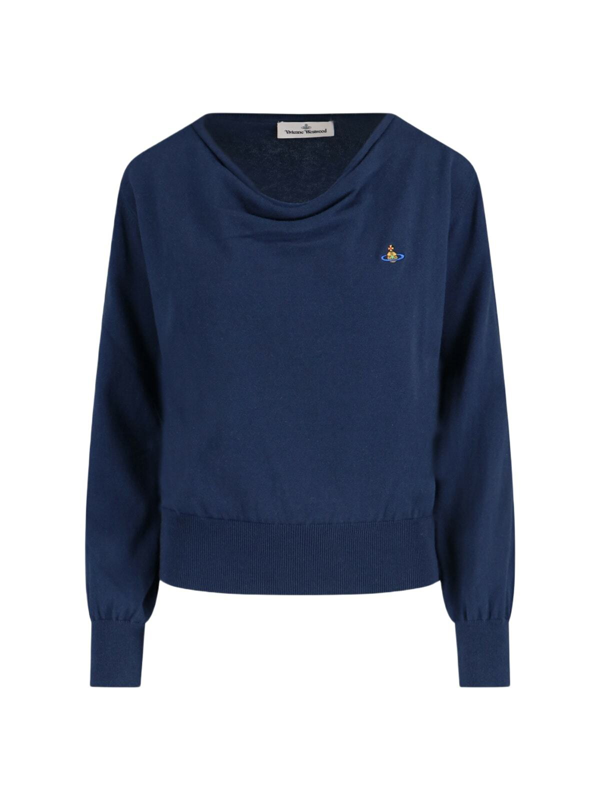 Vivienne Westwood Natalia cropped cotton chambray shirt