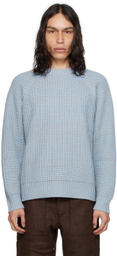 AFTER PRAY Blue Solar Sweater