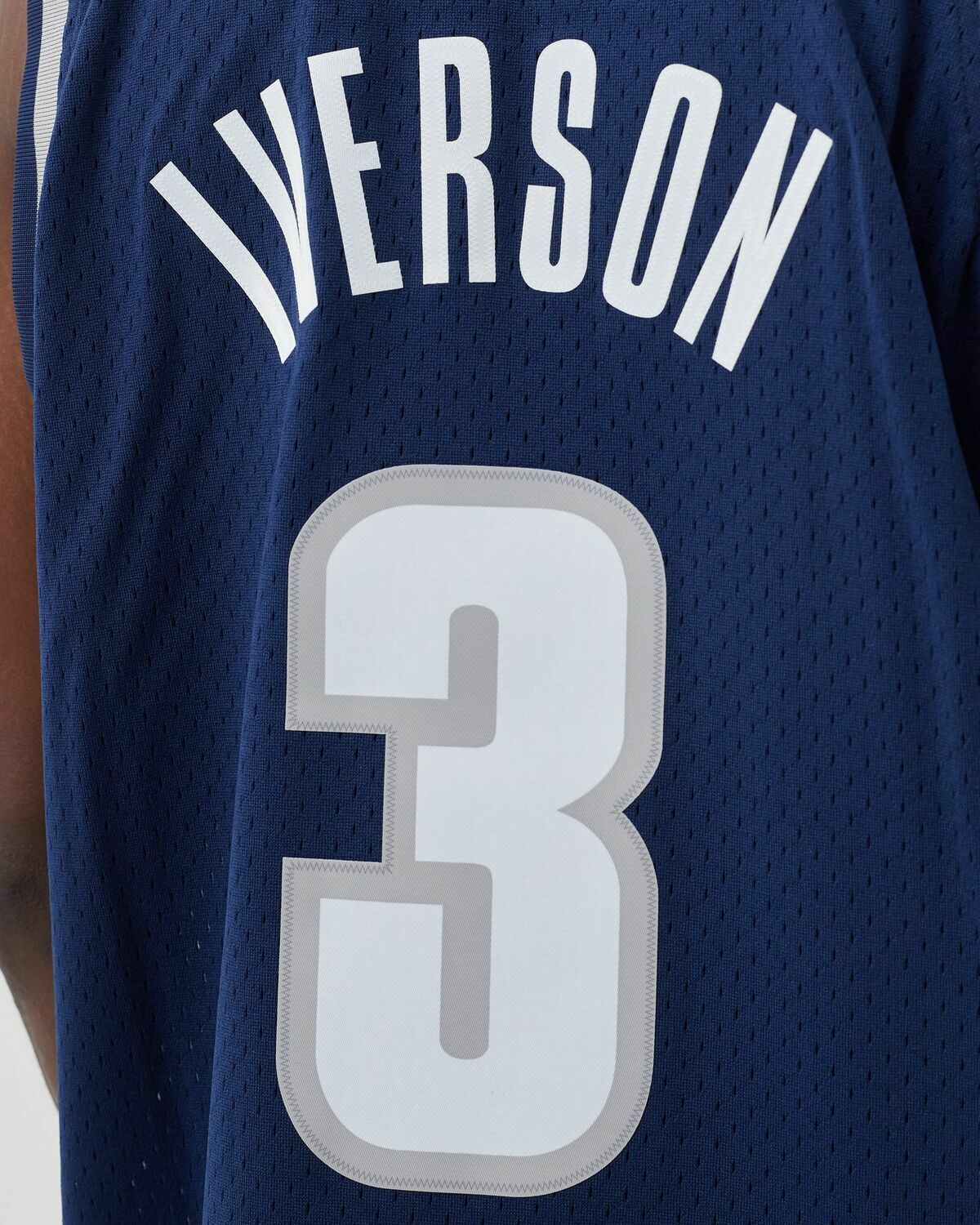 Mitchell & Ness NBA Swingman Jersey Georgetown University 1995-96 Allen Iverson #3 Blue Men