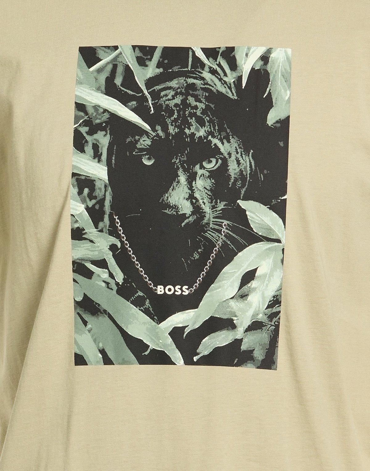 Boss Mens T-shirt in Sage green