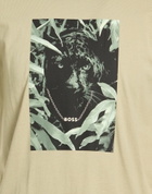 Boss Mens T-shirt in Sage green
