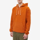 Universal Works Men's Beach Hoody in Orange