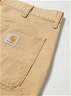 Carhartt WIP - Double Knee Straight-Leg Cotton-Canvas Carpenter Trousers - Neutrals