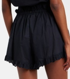 Poupette St Barth Cory broderie anglaise cotton poplin shorts