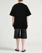 Jil Sander Mens T-shirt in Black