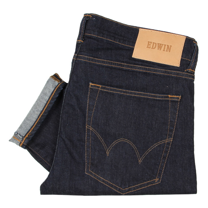 Photo: ED-85 Slim Tapered - Night Blue Rinsed Denim