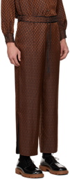 rito structure Brown Reversible Trousers