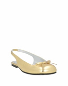 Nodaleto Womens Ballet flats in Gold