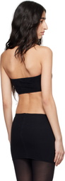 GREG ROSS Black Coast Bandeau Top