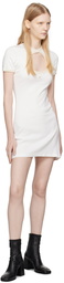 Courrèges White Circle Minidress