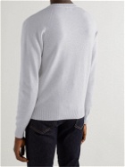 TOM FORD - Cashmere and Cotton-Blend Sweater - Gray