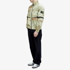 Stone Island Men's Grid Camo Blouson Jacket in Natural Beige