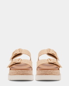 Steve Madden Mythicall Sandals in Natural Fabric