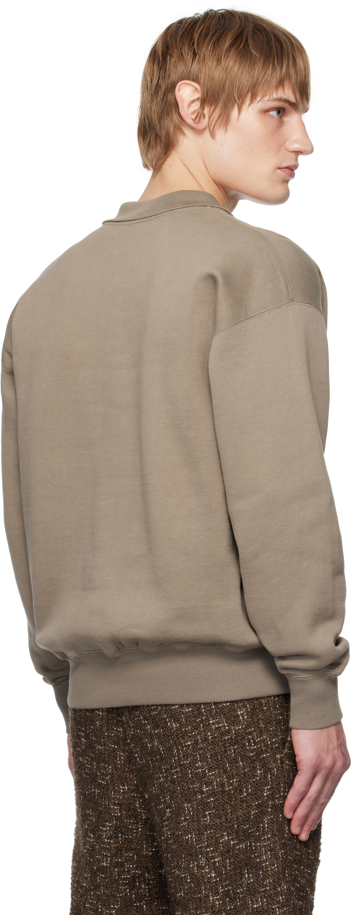 トップス AURALEE 24AW SMOOTH SOFT SWEAT POLO Black Smooth Soft Sweat Polo by AURALEE on Sale