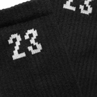 Air Jordan Men's Essentials Crew Sock - 3 Pack in Black/White