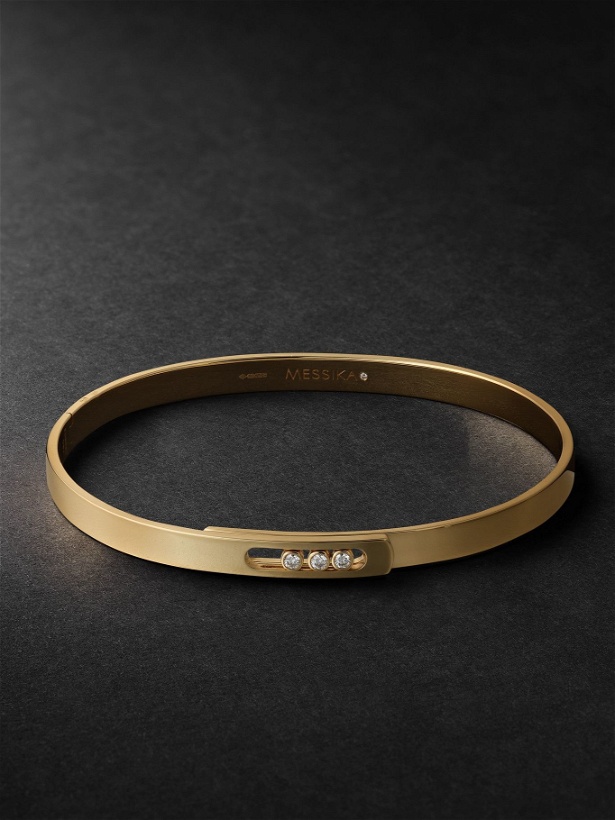 Photo: Messika - Move Noa PM 18-Karat Gold Diamond Bracelet - Gold
