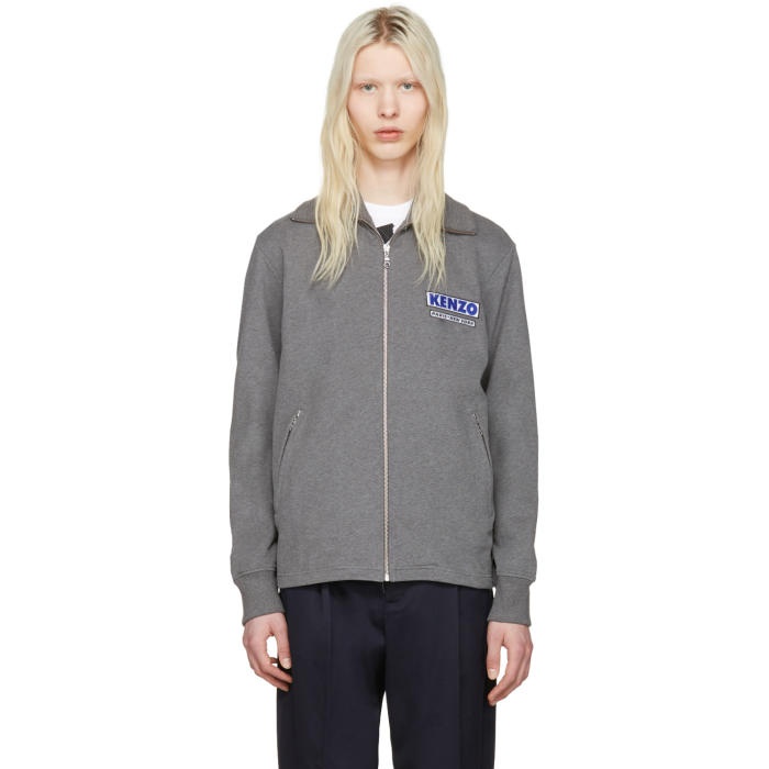 Photo: Kenzo Grey Come Out Track Jacket
