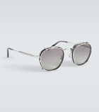 Brunello Cucinelli - x Oliver Peoples Lilleto round sunglasses