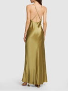 REFORMATION - Maysen Silk Long Dress