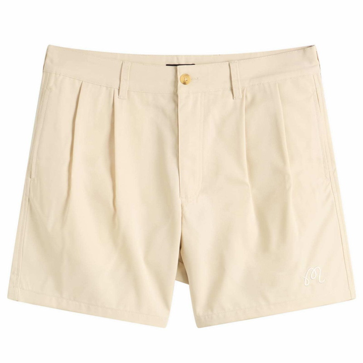 Photo: Malbon Men's Classic Pleated Short in Sand