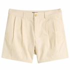 Malbon Men's Classic Pleated Short in Sand