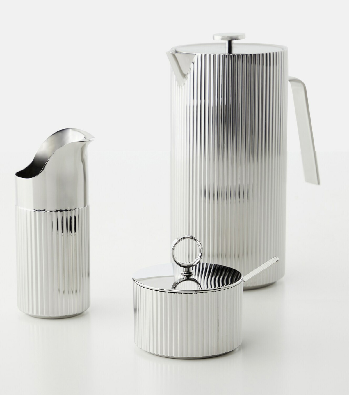 Georg Jensen Bernadotte cream pitcher by Sigvard Bernadotte
