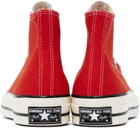 Converse Red Chuck 70 High Top Sneakers