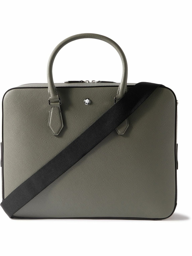 Photo: Montblanc - Sartorial Medium Cross-Grain Leather Briefcase
