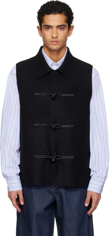 Photo: Toogood Black 'The Upholsterer' Vest