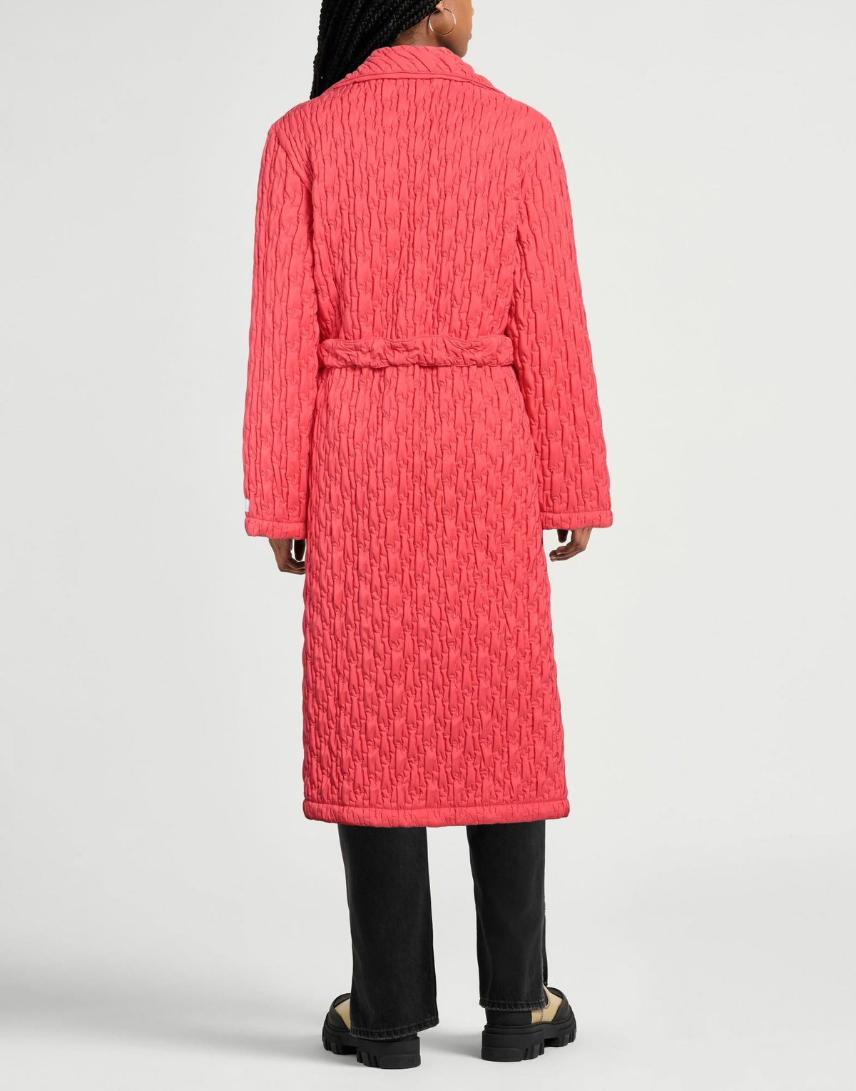 Opening Ceremony Womens Coat in Tomato red
