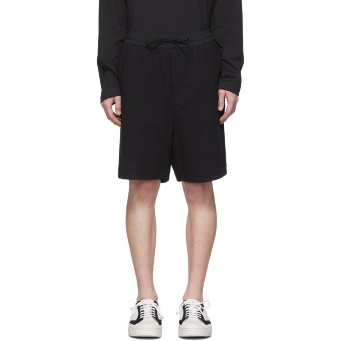 Photo: Y-3 Black Classic Terry Shorts