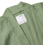 visvim - Sanjuro Printed Cotton Jacket - Men - Army green