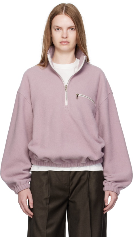 Photo: Rier Purple Fleece Sweater