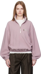 Rier Purple Fleece Sweater