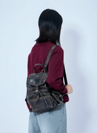 Miu Miu Leather Backpack