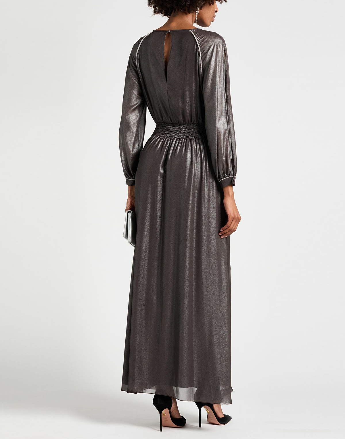 Peserico Womens Maxi dress Dark in Brown