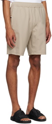 Stone Island Beige Patch Shorts