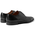 Hugo Boss - Richmont Cap-Toe Leather Derby Shoes - Black