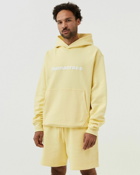 Adidas Pw Basics Hood Yellow - Mens - Hoodies