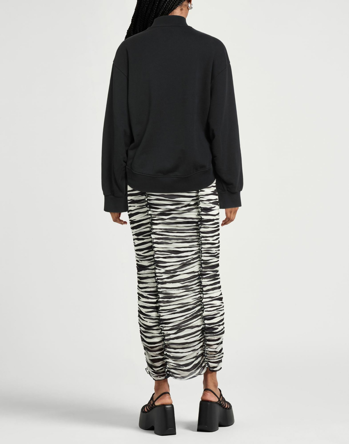 Barrow Womens Sweatshirt in Black